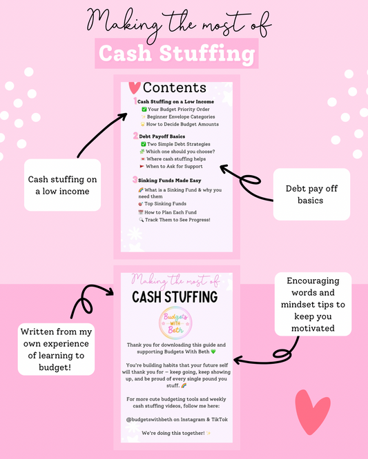 Making the most of Cash Stuffing!