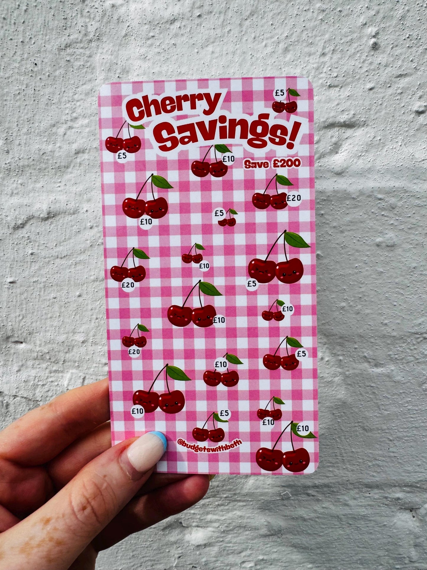 CHERRY SAVINGS Challenge Fund Tracker