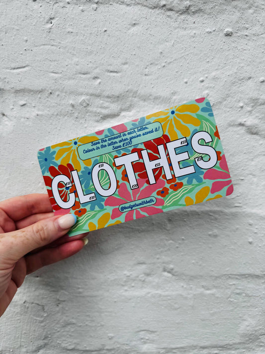 CLOTHES SAVER Challenge Fund Tracker