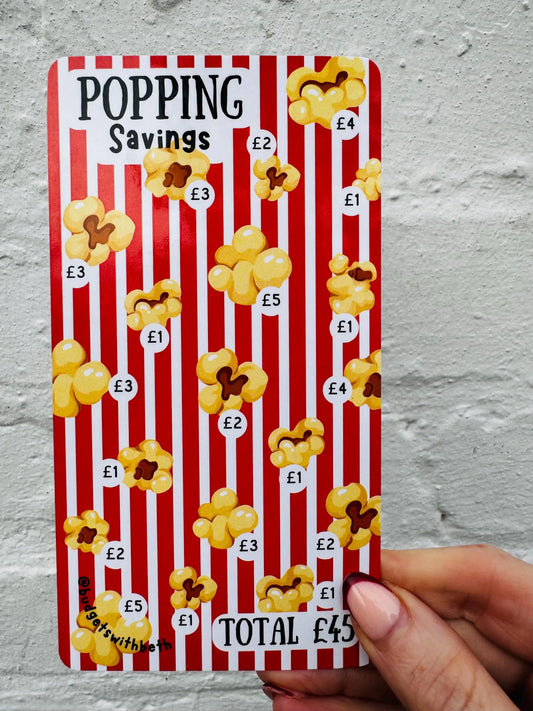 Mini Saver Savings  - Laminated Cash Wallet Tracker | Low Budget | Cash Envelope | Savings | Challenge | Cash Stuffing