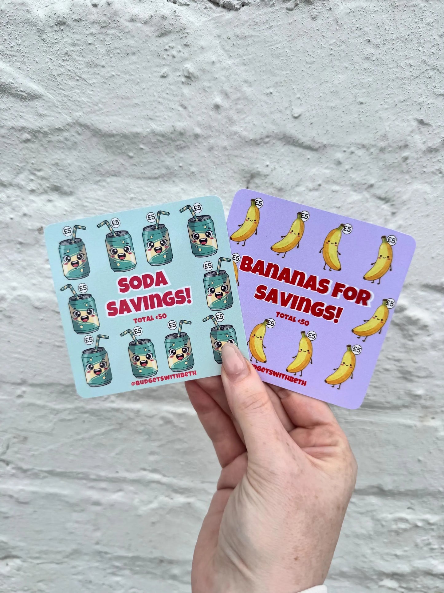 Mini Saver Challenge – Laminated Cash Envelope Tracker