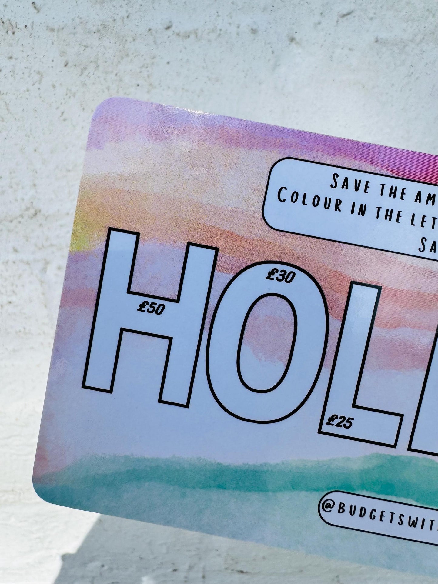 Holiday Saver Challenge Tracker