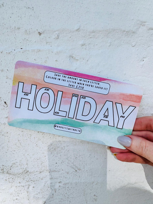 Holiday Saver Challenge Tracker