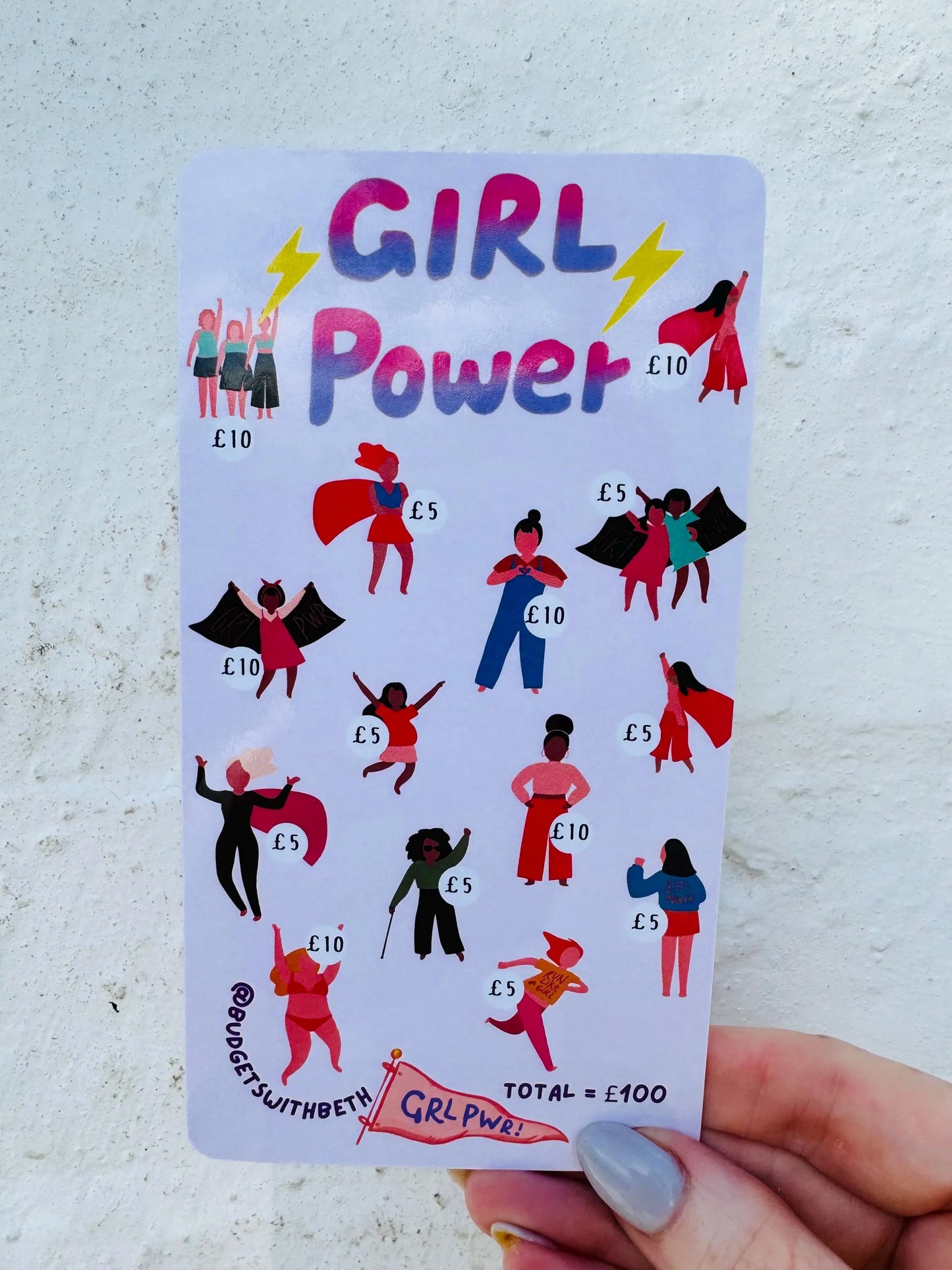 Girl Power Saver Challenge