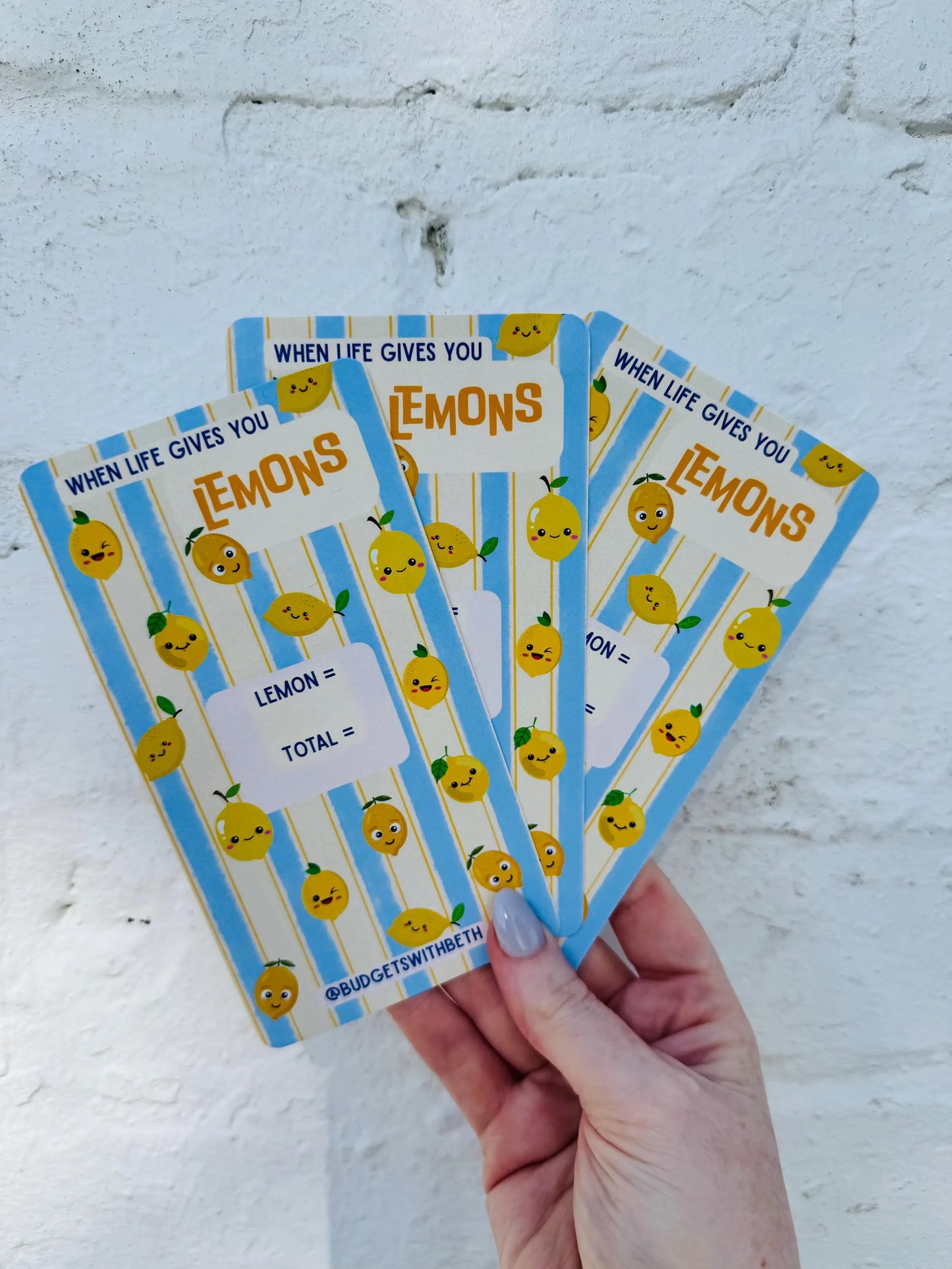 Laminated Lemons Saver Challenge