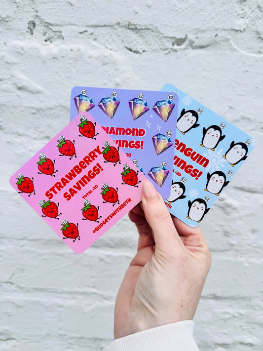 Mini Saver Challenge – Laminated Cash Envelope Tracker