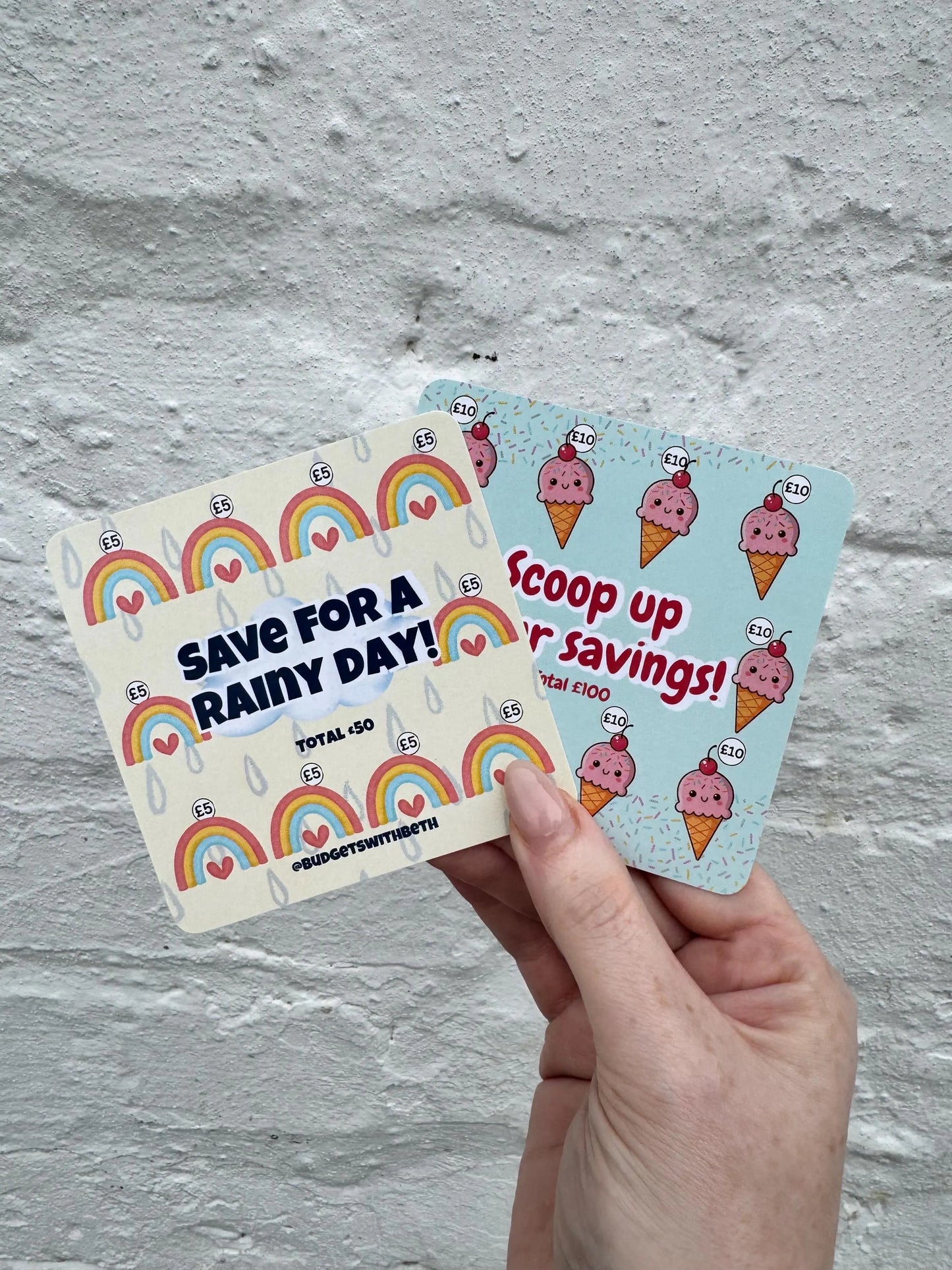 Mini Saver Challenge – Laminated Cash Envelope Tracker